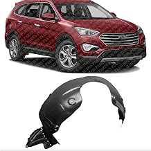 AUTOS PARTS PLUS Front Fender Liner Right Passenger Side Direct Replacement Compatible With 2013-2016 Hyundai Santa Fe Sport HY1249140 868124Z000