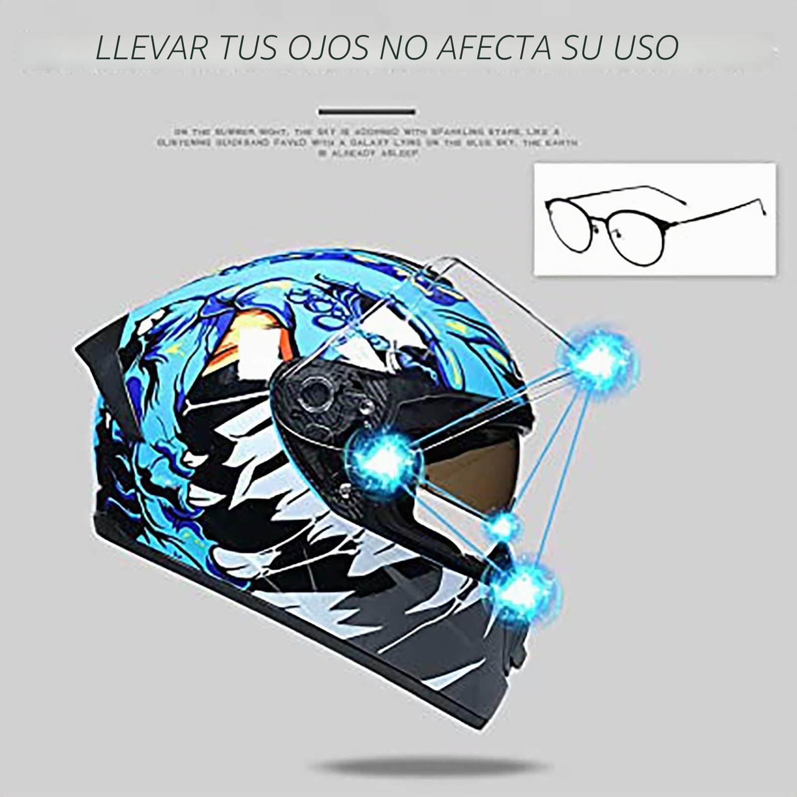Integrado Casco De Moto Modular con Doble Visera Cascos De Motocicleta Abierto Homologado ECE Racing Crash Helmet Casco Moto Integral para Adultos Mujeres C,S