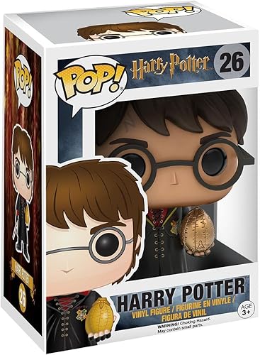 Harry Potter con huevo de oro del torneo, pop vinilo, exclusivo, marca Funko