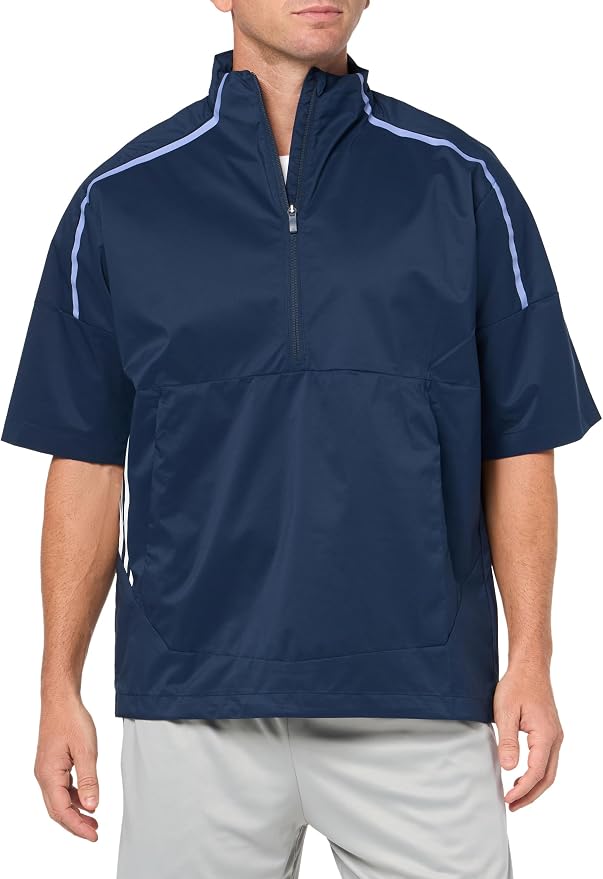 adidas Golf Men's Core Provisional Short Sleeve Half Zip Jacket ...