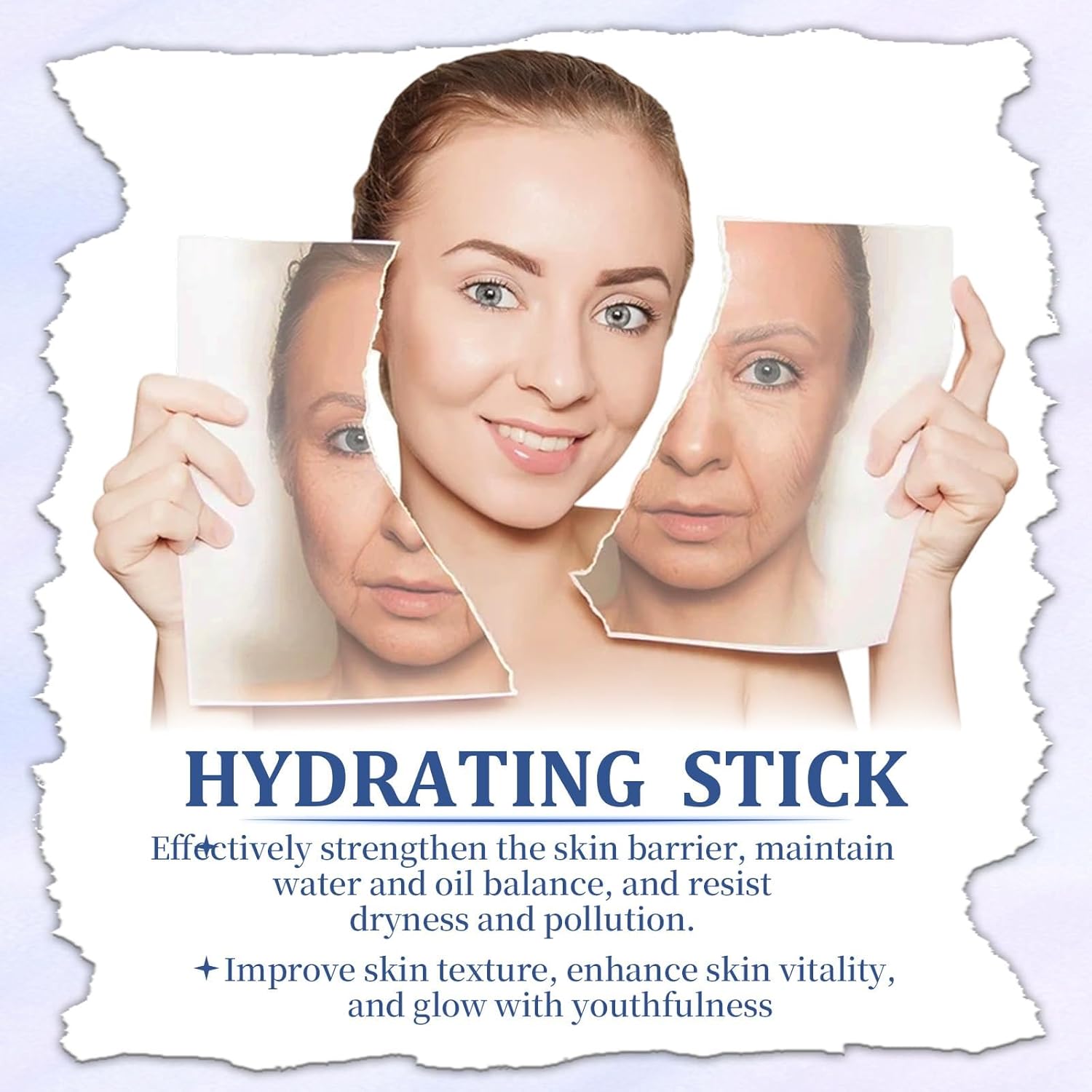 2 Pcs Calcium Multi Balm, Calcium Volume Multi Balm, Korean Collagen Moisturing Stick, Wrinkle Core Stick, Anti-aging, Hydrating, Firming Skin, Suitable for Eyes, Neck, Face - Image 6