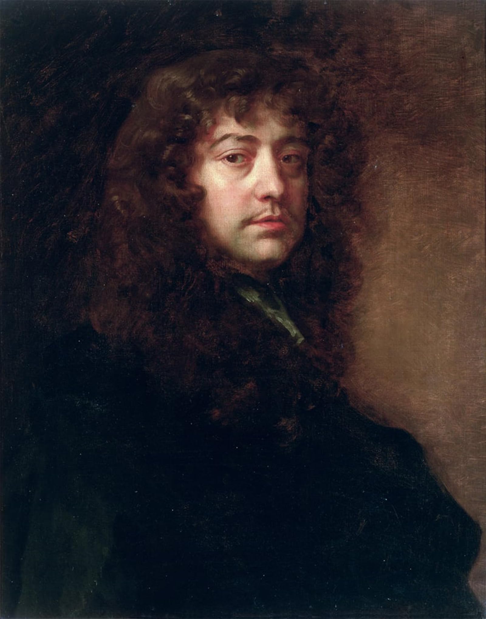 ARTXLXXBN Famous Print Painting Colorful Art Print Self Portrait by Peter Lely Canvas Art Decorations for Home Decor 60x90cm