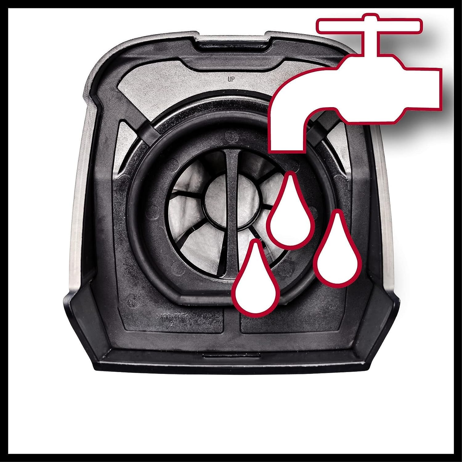 Einhell Aspirateur à Main sans Fil Te-HV 18/06 Li - Solo Power X-Change (18V, Colecteur de poussière 600 ML, avec Accessoires) Livré sans Batterie ni Chargeur