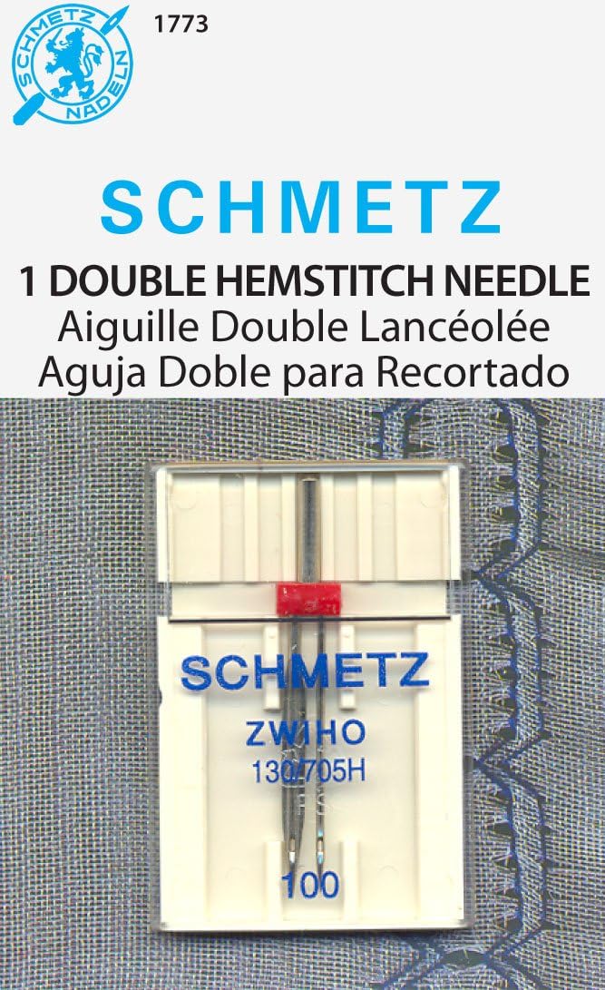 Schmetz Double Hemstitch Needle -Size 100 1/Pkg
