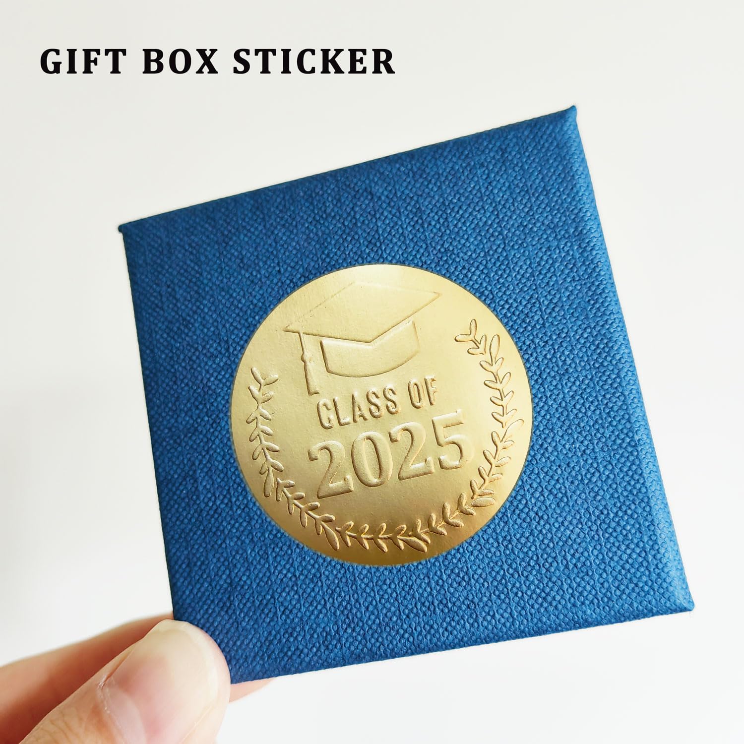 Snapklik.com : 100 X Class Of 2025 Stickers, Graduation Favor Gold Foil ...