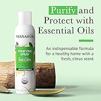 Vista 2 de Pranarom - Aromaforce Spray purificador de aire con aceites esenciales orgánicos, desodorantes para el hogar, aceite esencial infundido con esencias