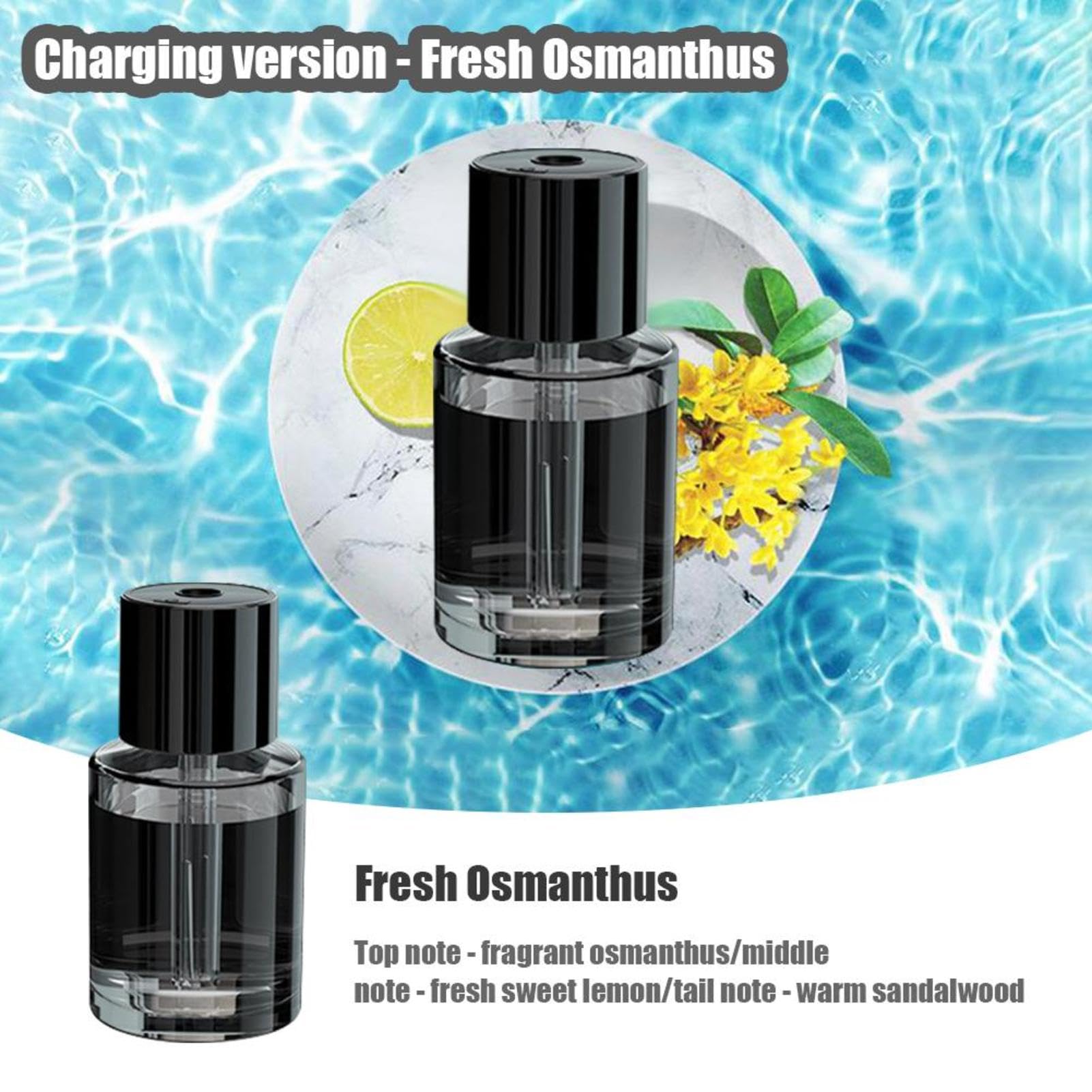 Dyfuzor oleju do samochodu | USB Olej Perfumy Aromaterapia Chłodna Mgła Dyfuzor | Przenośny Mały Nawilżacz Zapachowy Pojemnik dla Rodziny Przyjaciół Koledzy