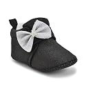 Star Fish Newborn Baby Boys & Girls 6 TO 9 Months Skin Friendly Comfortable Booties (Black-1204) gallery image