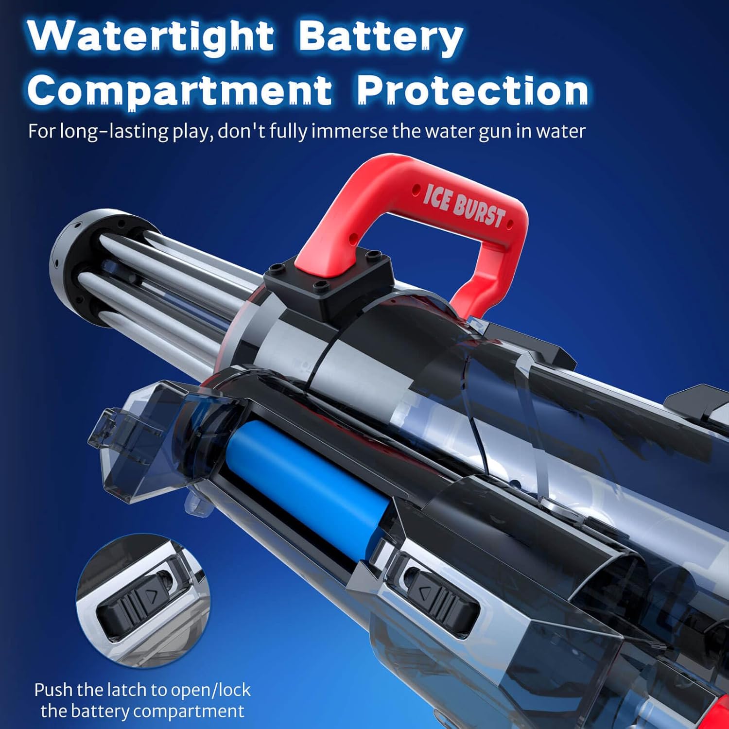 Gatling Water Gun, Electric Water Gun Strongest Philippines | Ubuy