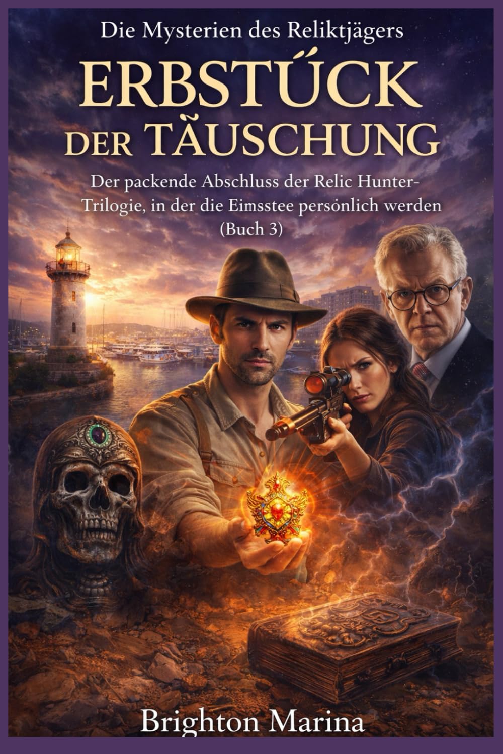 ERBSTÜCK DER TÄUSCHUNG: Der packende Abschluss der Relic Hunter-Trilogie, in der die Einsätze persönlich werden (Buch 3) (Die Mysterien des Reliktjägers)