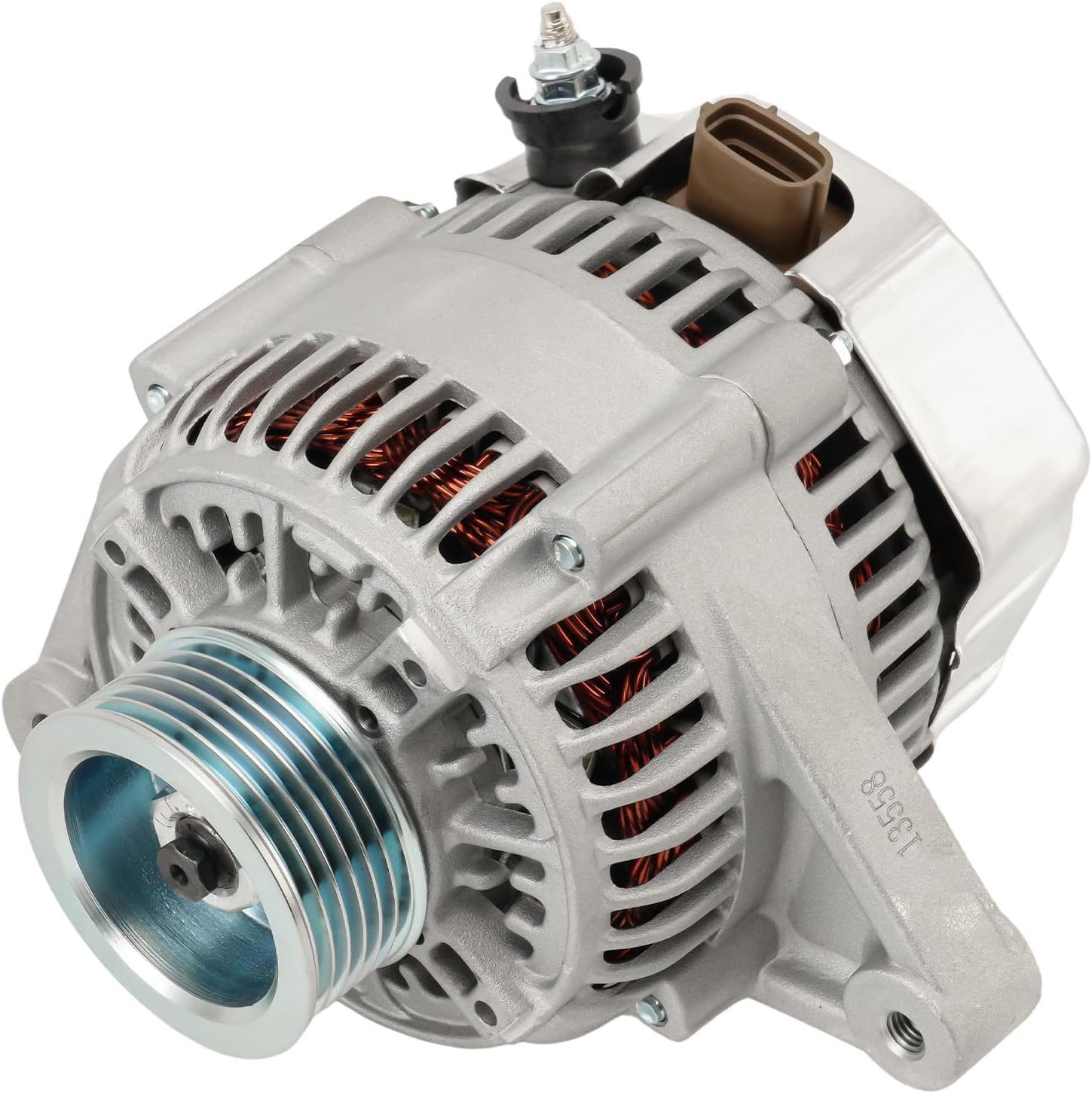 KAX Alternator Compatible with ES300 and Avalon & Camry V6 3.0L, 12V 80A, Automative Replace 13558,2706020010,2706020020,13558N,270602001084,270602002084,270600A020