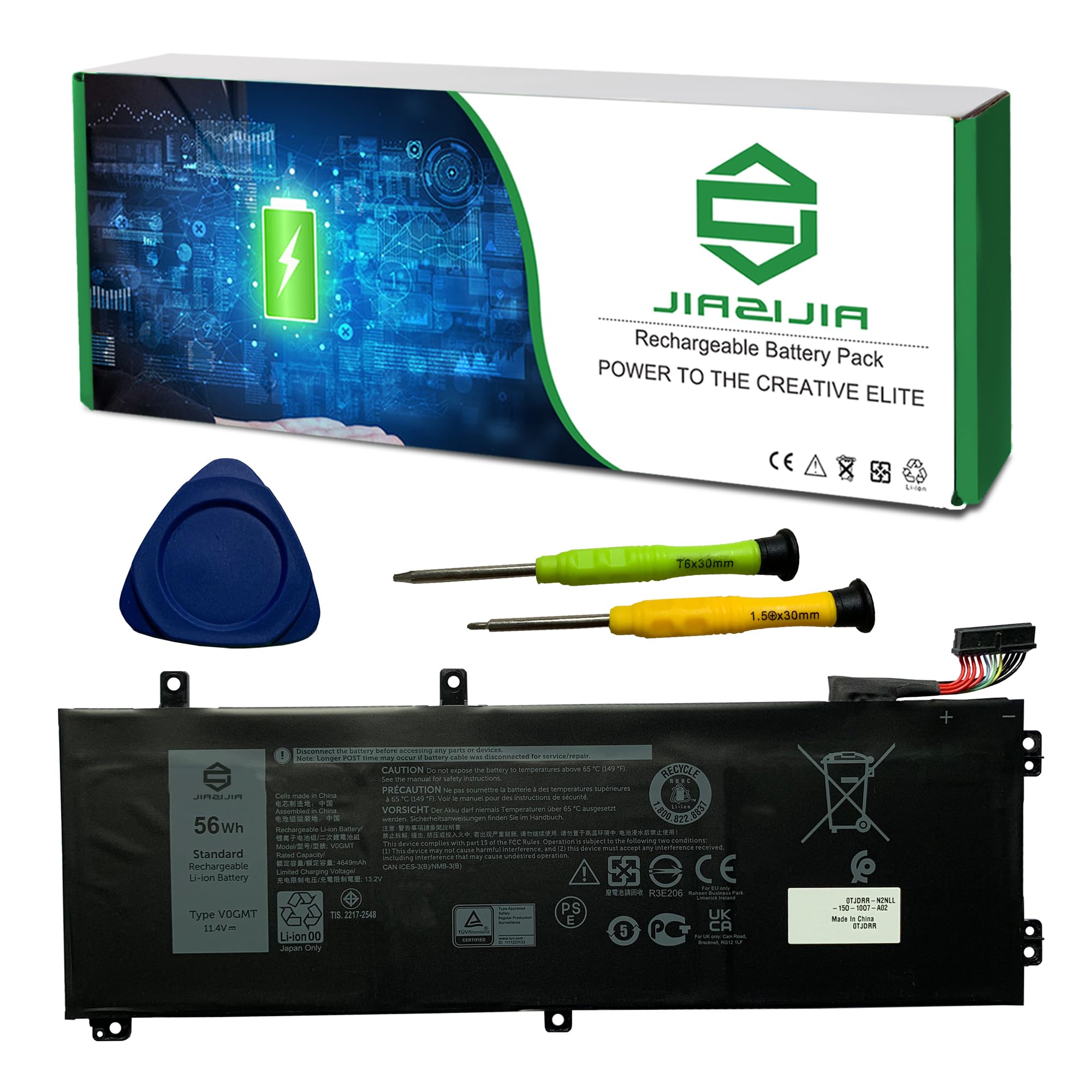 Amazon.com: JIAZIJIA V0GMT Laptop Battery Replacement for Dell G7