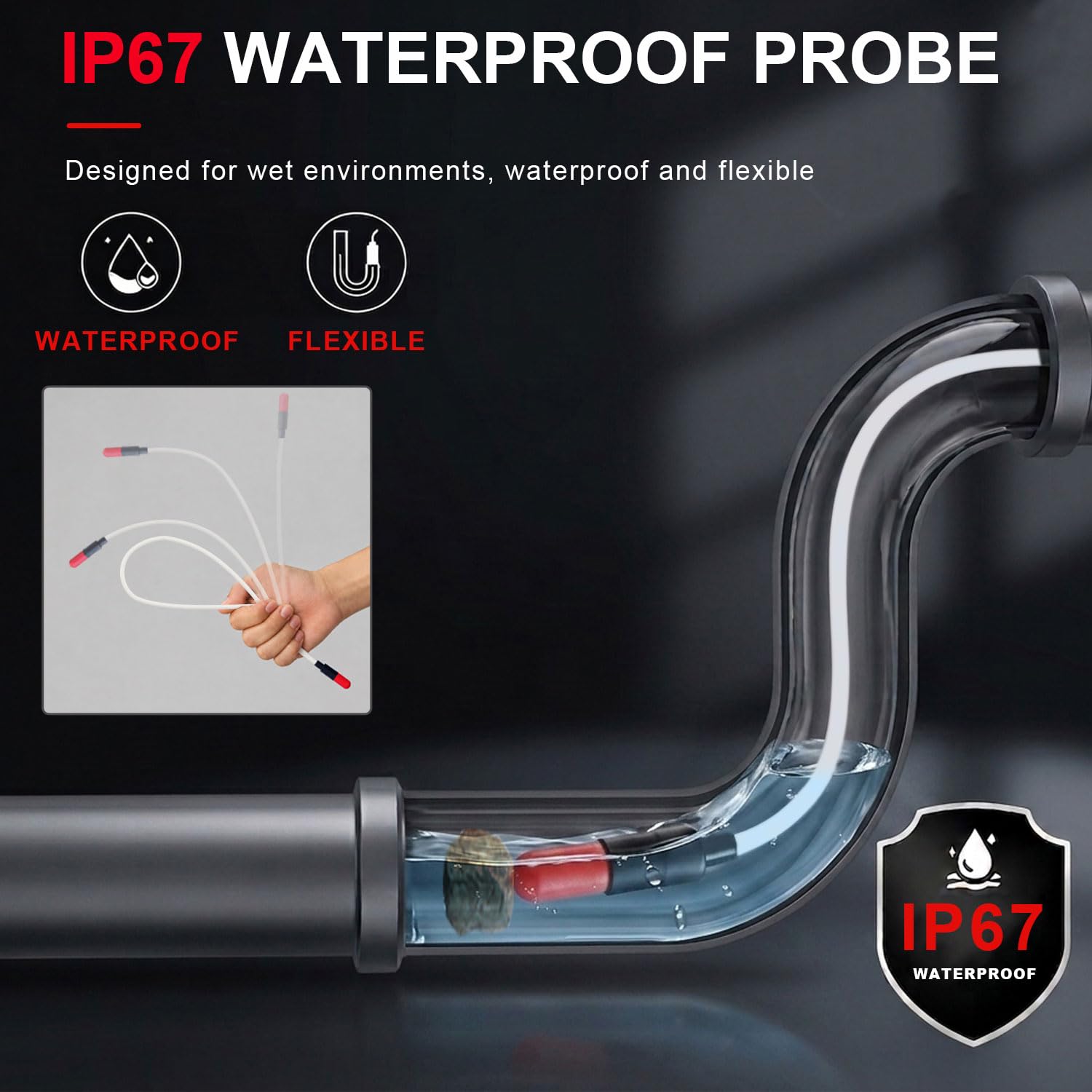 UNI-T Wall Pipe Locator Underground, Sewer Blockage Transmitter 115Ft — Amazon image 6