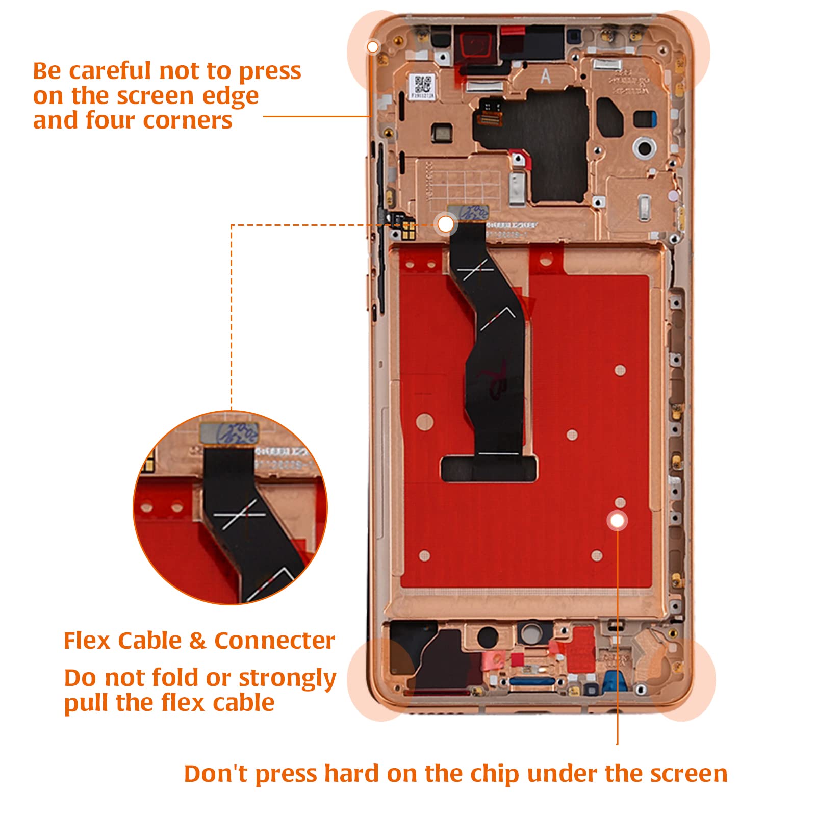 Amazon.com: A-MIND for Huawei Mate 30 Original Screen Replacement