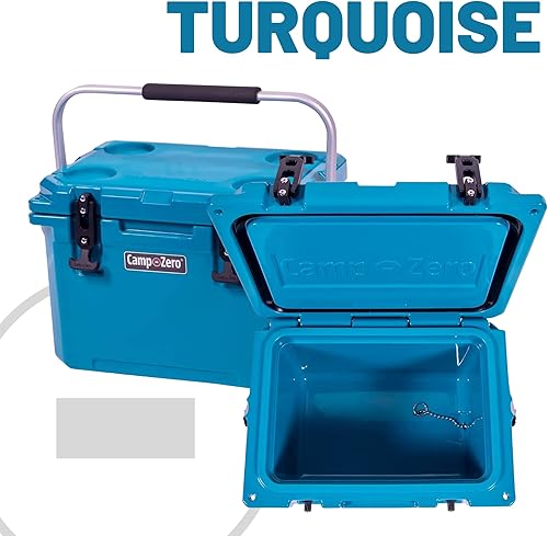 Miniatura 5 de CAMP-ZERO 20L  21.13 Quart Premium CoolerIce Chest with 4 Molded-in Cup Holders