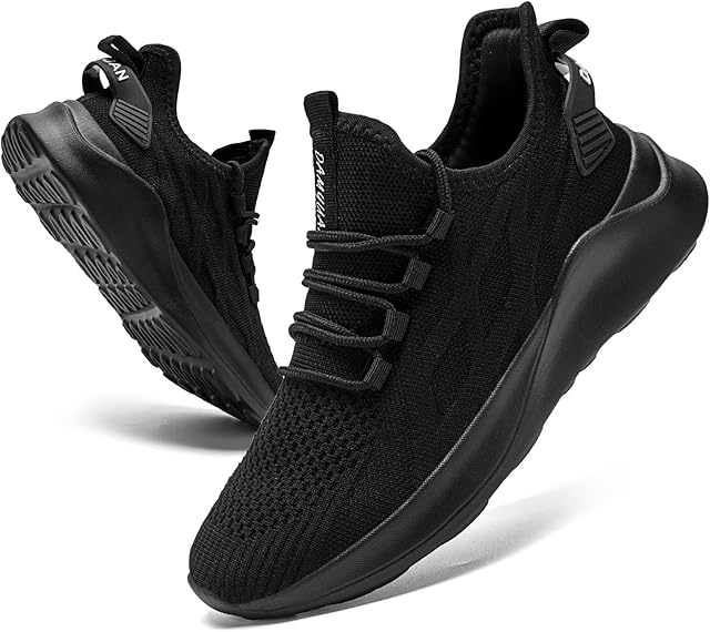 Hommes Chaussures de marche Hommes Casual Respirant Chaussures de course Tennis Gym Athletic Sport Chaussures Ligthweight Slip Confortable Sneakers