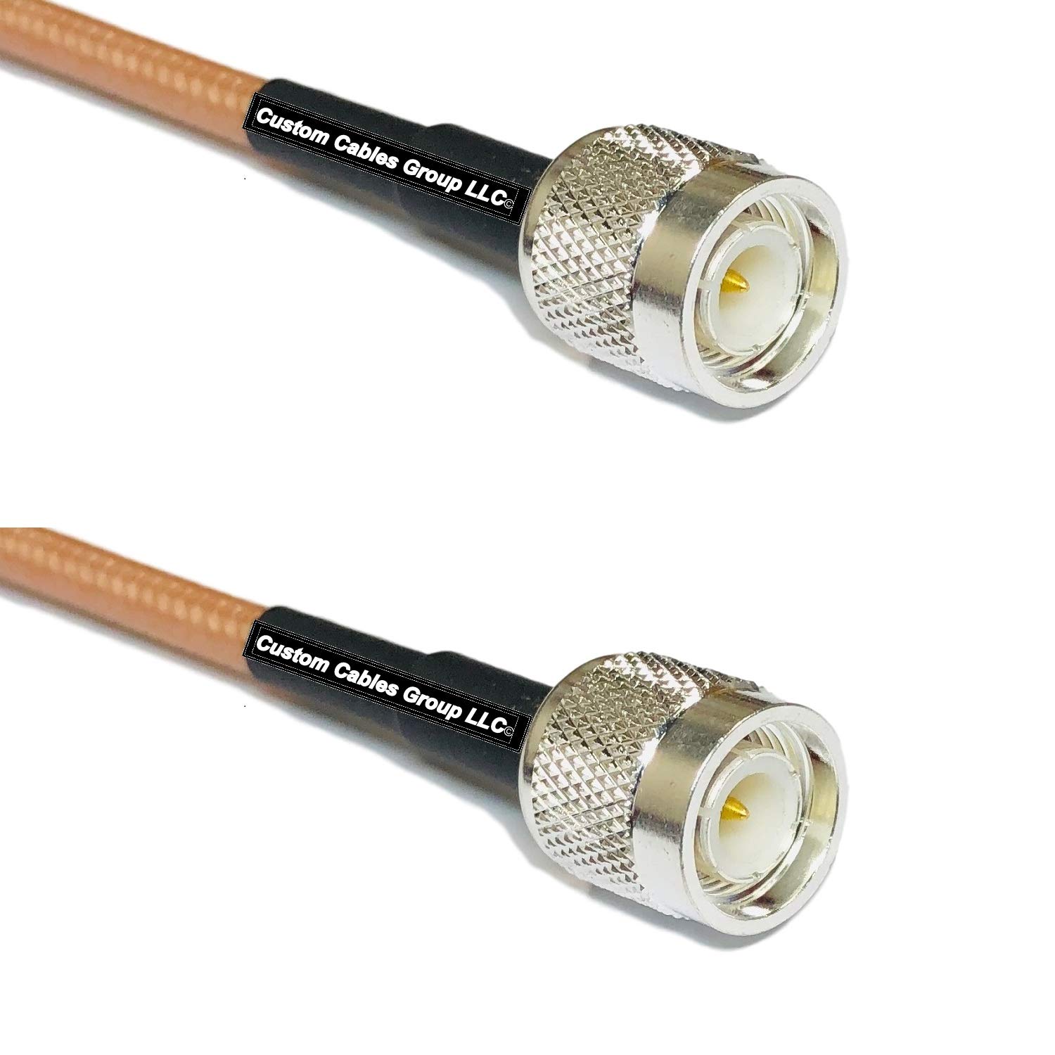 6 feet RG400 Silver Plated TNC Male to TNC Male RF Coaxial Cable