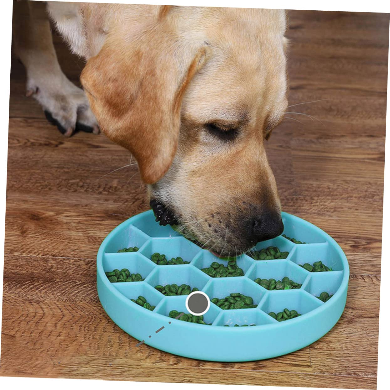 Toyvian Langsamer Saugnapf für und aus Anti Futternapf Hunde Silikon Erstickungsfunktion Rutschfestem für Gesundes Stressfreies Füttern