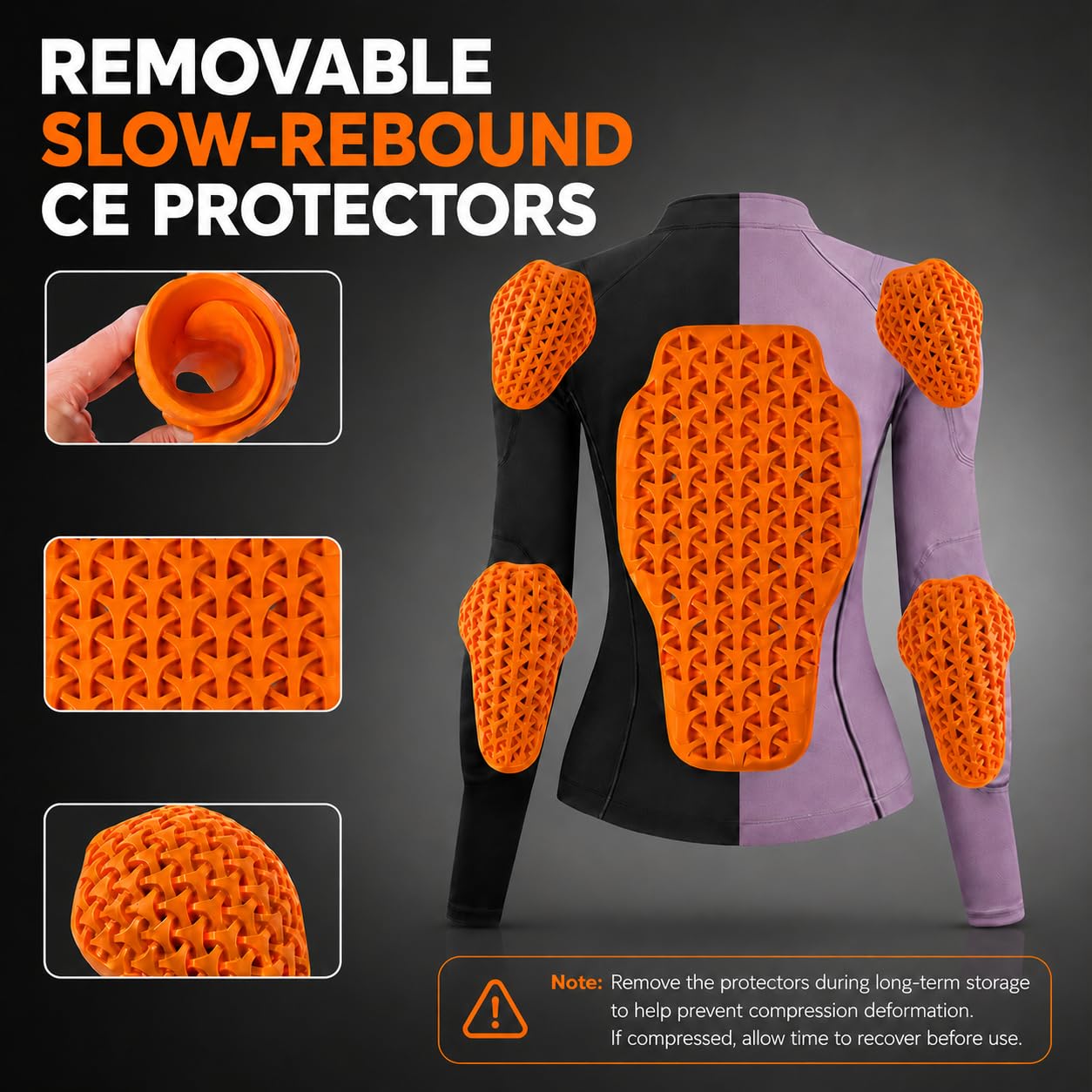Veste Moto Femme CE avec Protections homologuées pour Voyages à Moto