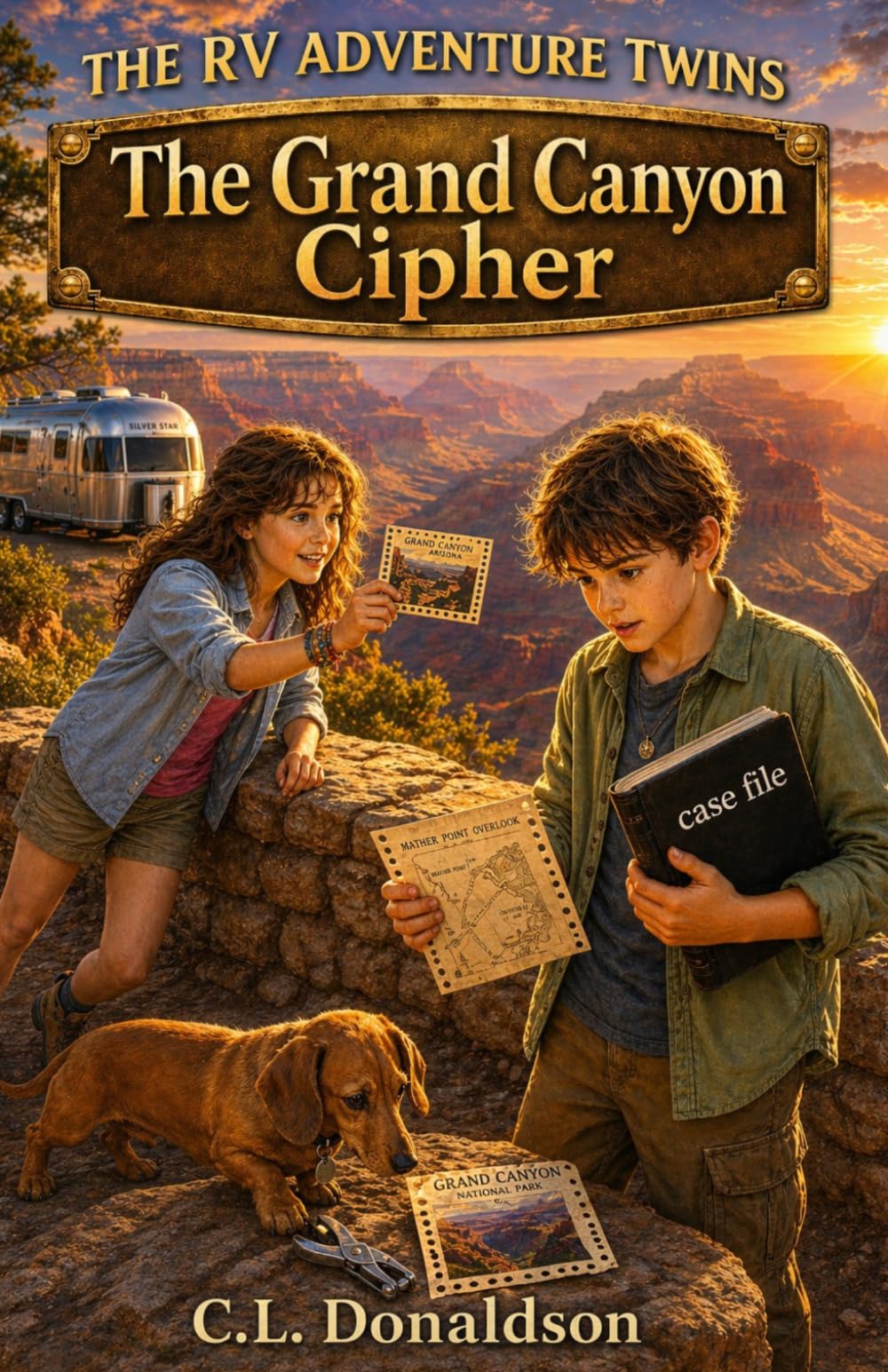The Grand Canyon Cipher (The RV Adventure Twins)