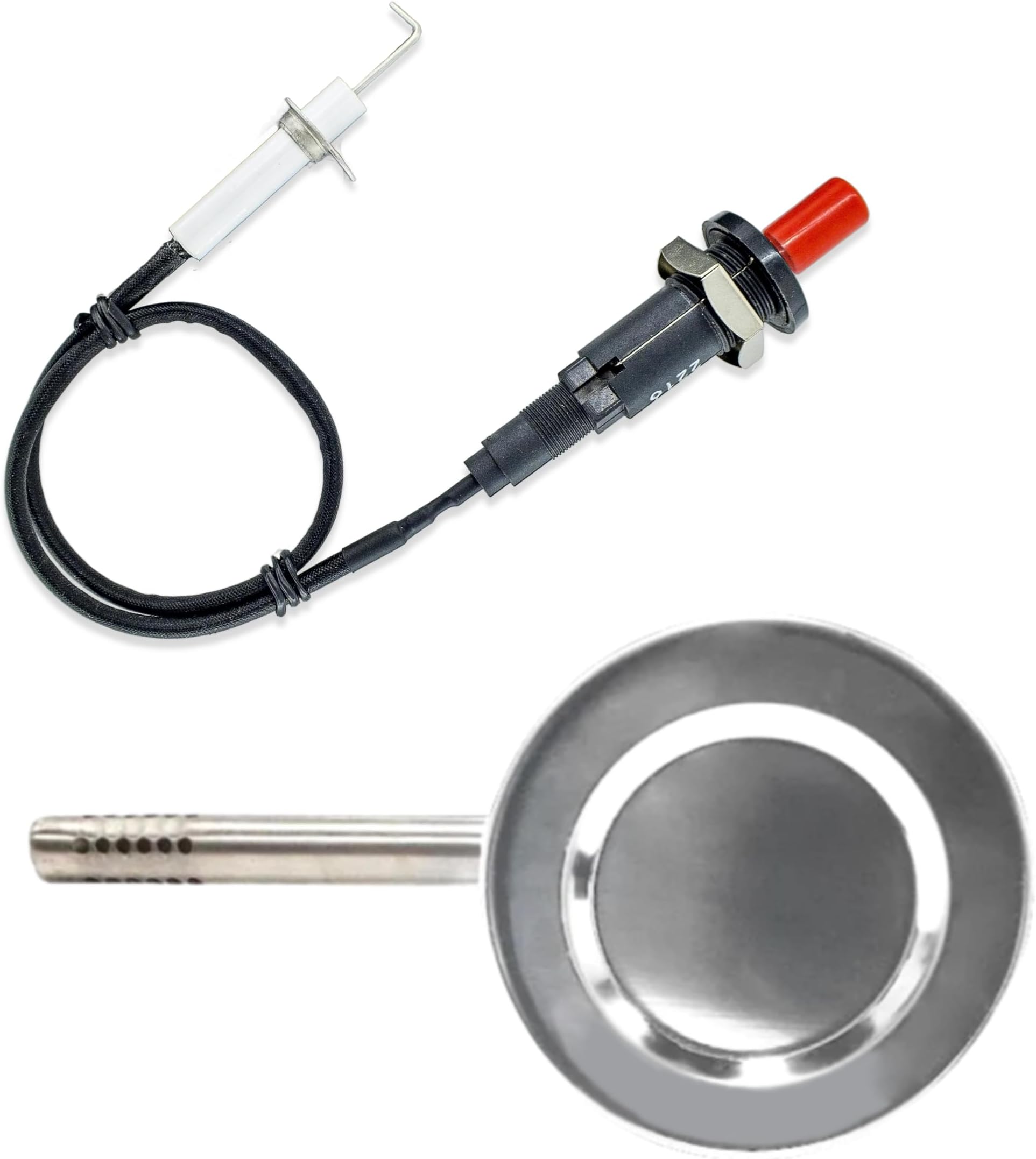 Gas Burner with Screw Replacement for Masterbuilt MB20051311 30-inch Propane Smoker