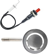 Gas Burner with Screw Replacement for Masterbuilt MB20051311 30-inch Propane Smoker
