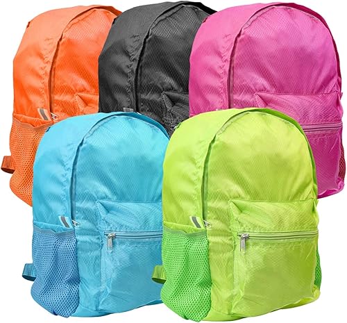 Miniatura 9 de Mochila plegable de 25 L, plegable, ultraligera, resistente al agua, duradera, para campamento, viajes, senderismo, mochila para hombres y mujeres