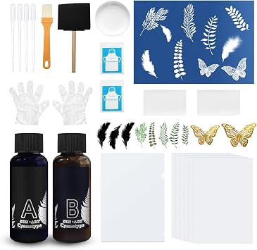 AllisWay Cyanotype Kit, Cyanotype Sensitizer Set, Sun Printing Kit