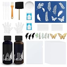 Cyanotype Cyanotype Kit Cyanotype Set Cyanotype Sensitizer Set 50 ml x 2 with feathers plants and other materials and tools suitable for DIY creations such as cotton bags and photos