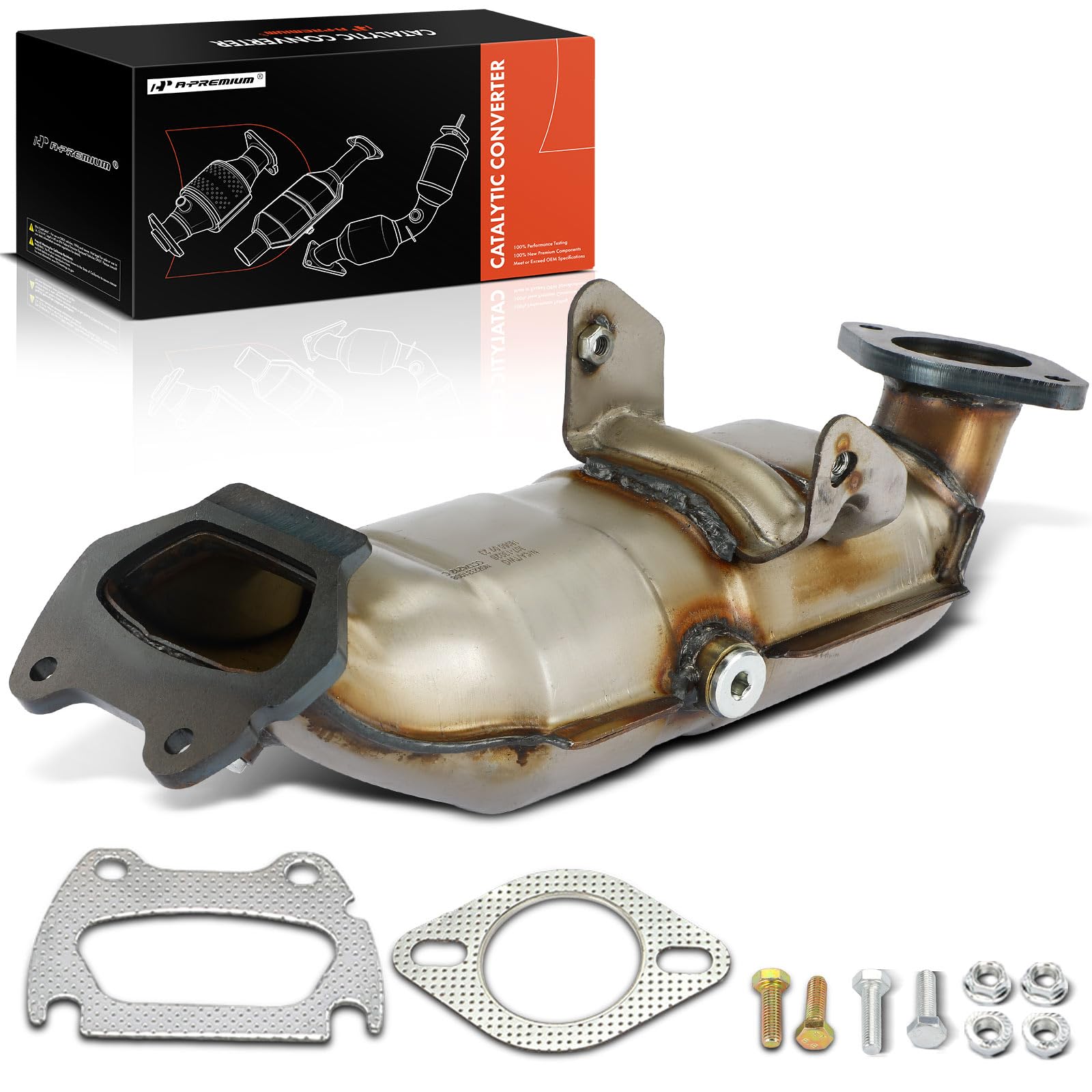 Photo 1 of A-Premium Front Catalytic Converter Kit Direct-Fit Compatible with Ram ProMaster 1500 2014-2021, ProMaster 2500 2014-2021, ProMaster 3500 2014-2021, 3.6L, EPA Compliant, Replace# 68190012AB