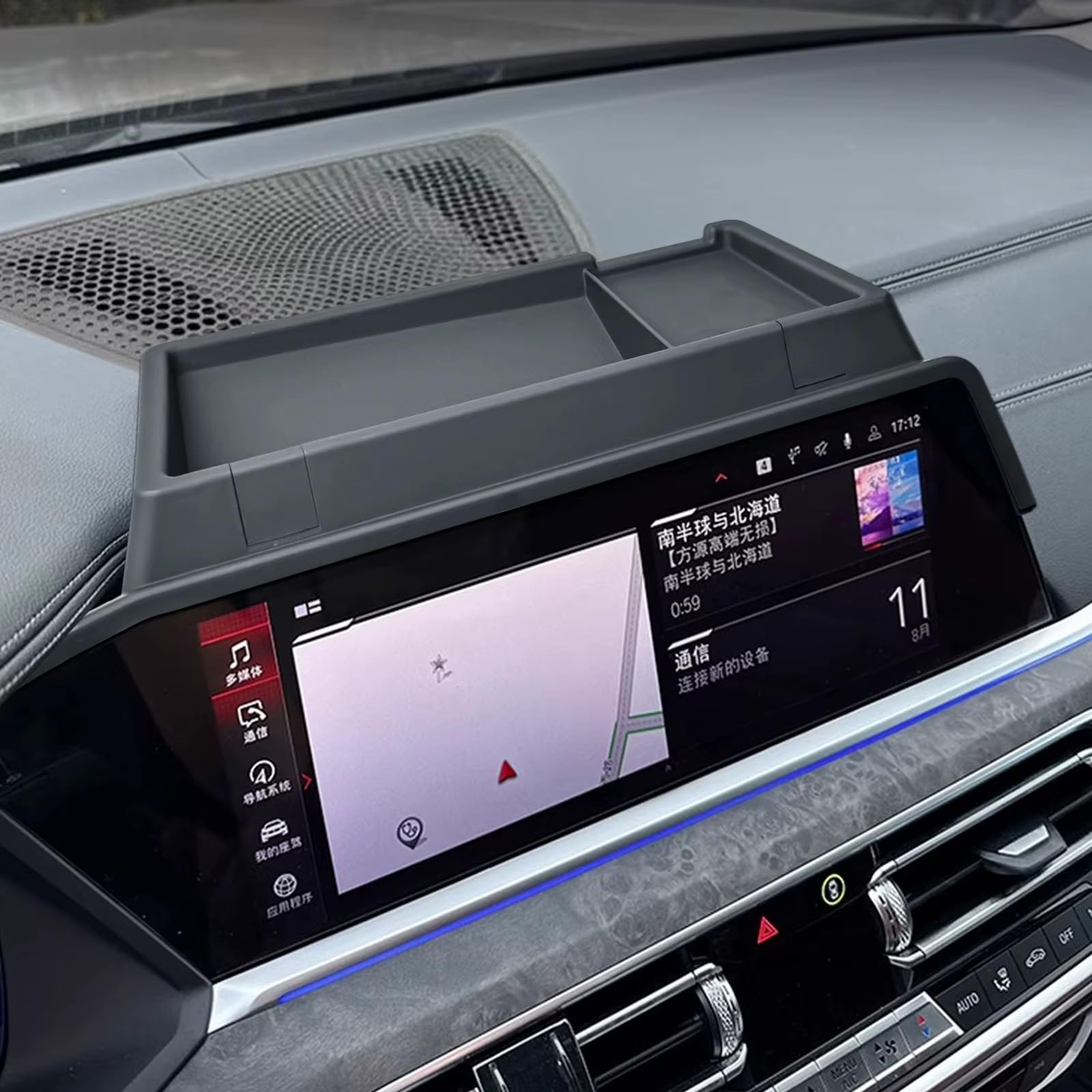 Compatibile Con BMW Per X5 G05 X7 G07 Console Centrale Portaoggetti Cruscotto Vassoio Organizzatore Montato Su Cruscotto Supporti Telefono Scatola Organizzatore Abitacolo