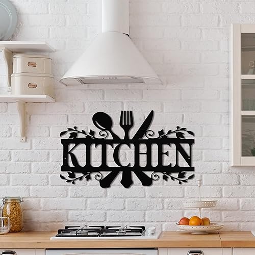 Miniatura 3 de Letrero de metal de cocina letreros de cocina decoración de pared de metal rústico para decoración de cocina decoración de casa de campo para Mardi