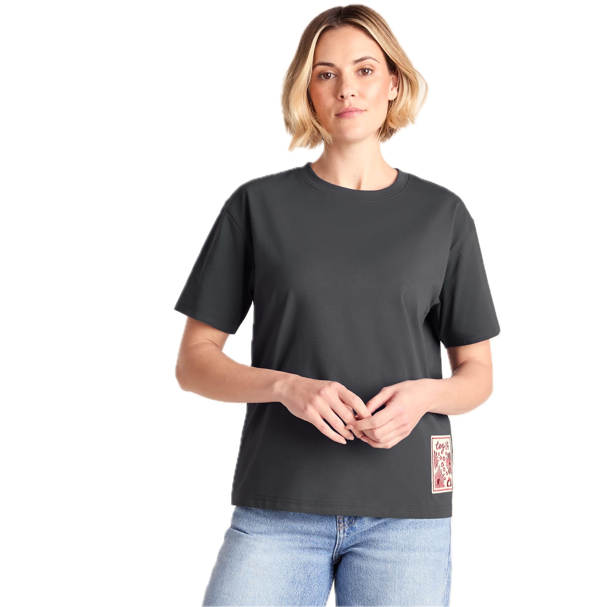 Tog 24 Women's T-Shirt - Cotton - Slate - Size 16