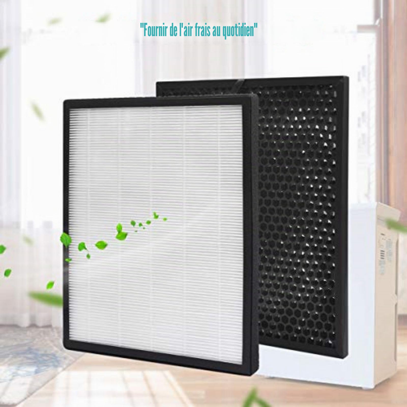 KEEPOW 2 set HEPA Filtres de Remplacement pour LEVOIT LV-PUR131