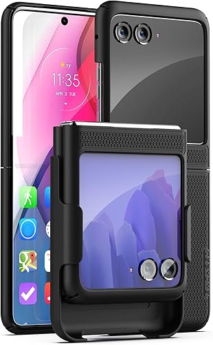 Miniatura 8 de Encased DuraClip - Funda para Motorola Razr Plus 2023 con clip para cinturón, carcasa RAZR+ (RAZR 40 Ultra)