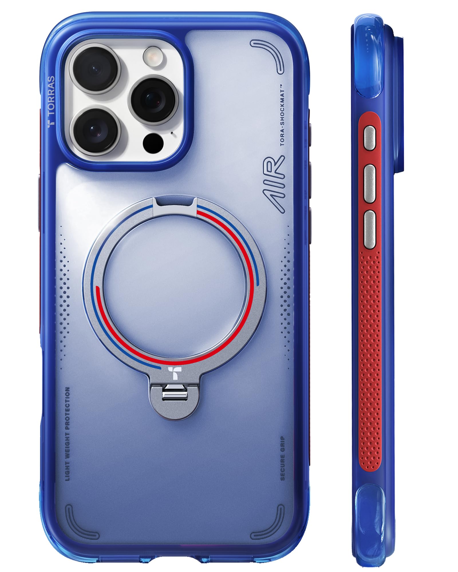 Amazon.co.jp: TORRAS iPhone 16 Pro 用 ケース「Ostand Q3 Air」軽量