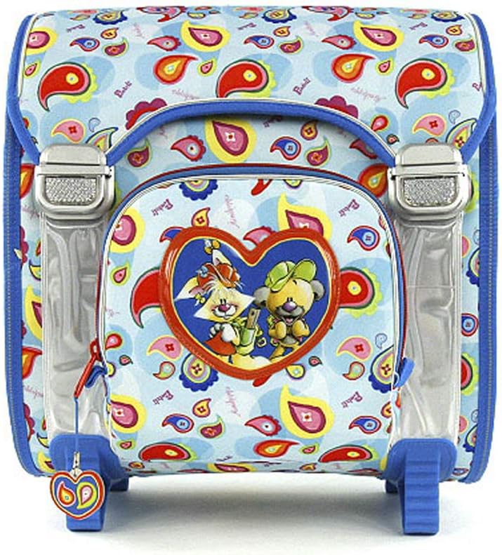 Diddl & Friends Sac à dos scolaire Pimboli Children's Backpack, 38 cm, Multicolour (Pimboli Mimihopps)