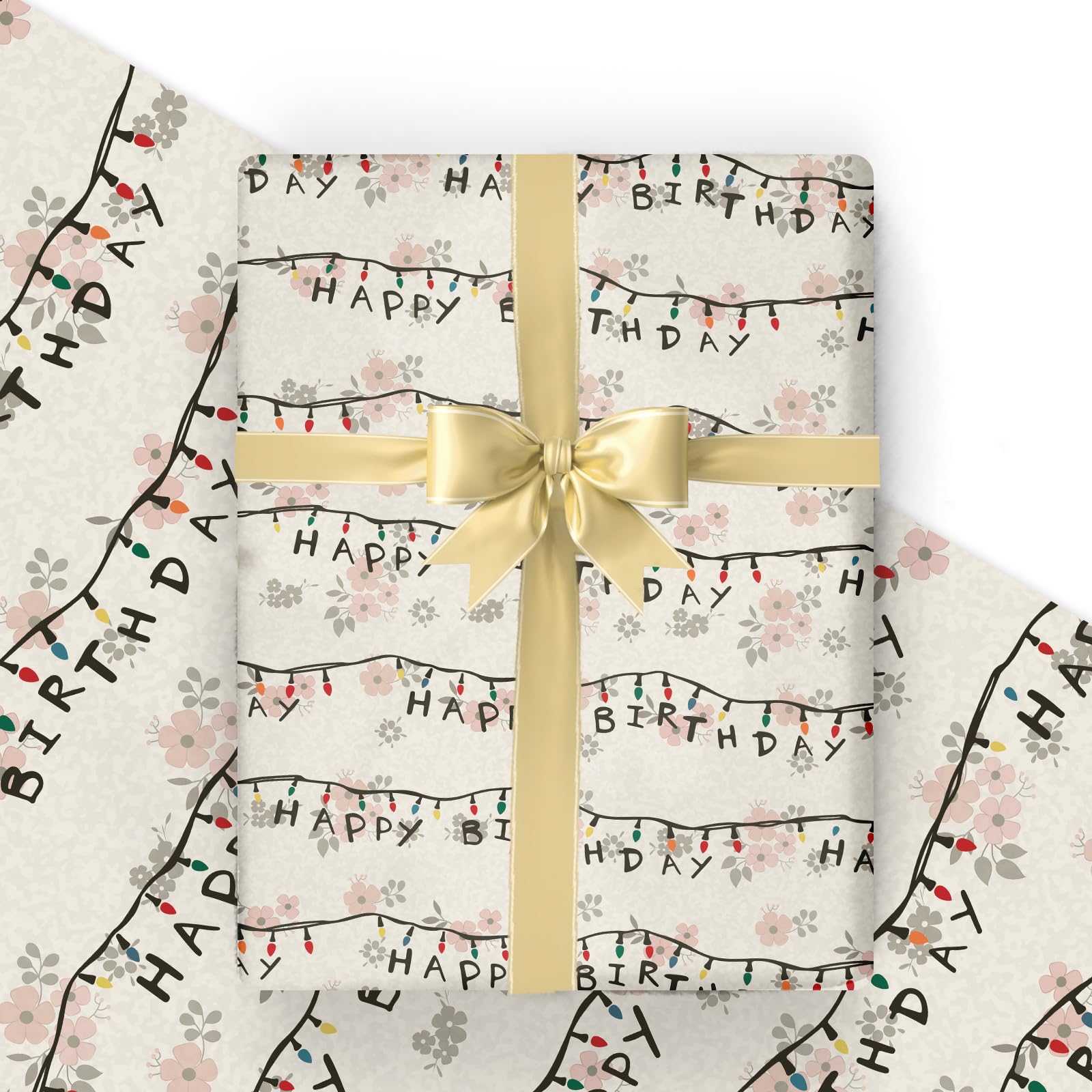 Wrapping Paper 5 Sheets- 50*70cm Cartoon Wrapping Paper Sheets, Gift WrappinG PapeR for Present Gift Wrap Pack for Birthday, Recyclable BirthDay WrapPing PapER for Kid Boy Girl Party Favor Decorations