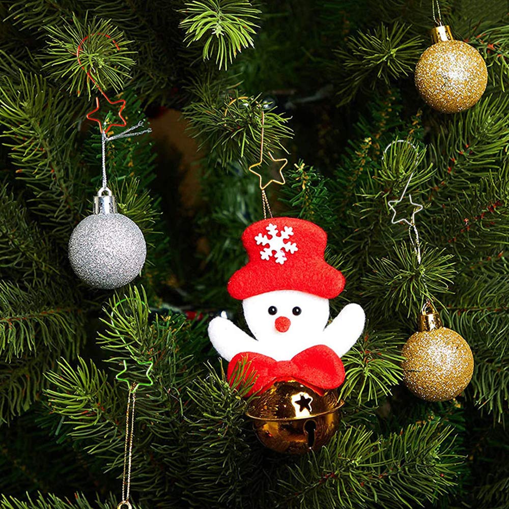 Messingdraht-Ornamentständer, 4 Stück, Goldfarben, 22,9 Cm Hoch | Für Weihnachtsschmuck & Deko