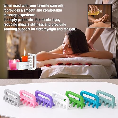 Miniatura 6 de Herramienta de masaje fascia, herramientas de masaje de punto de activación, anti blaster, herramienta de masajeador de celulitis, herramienta para