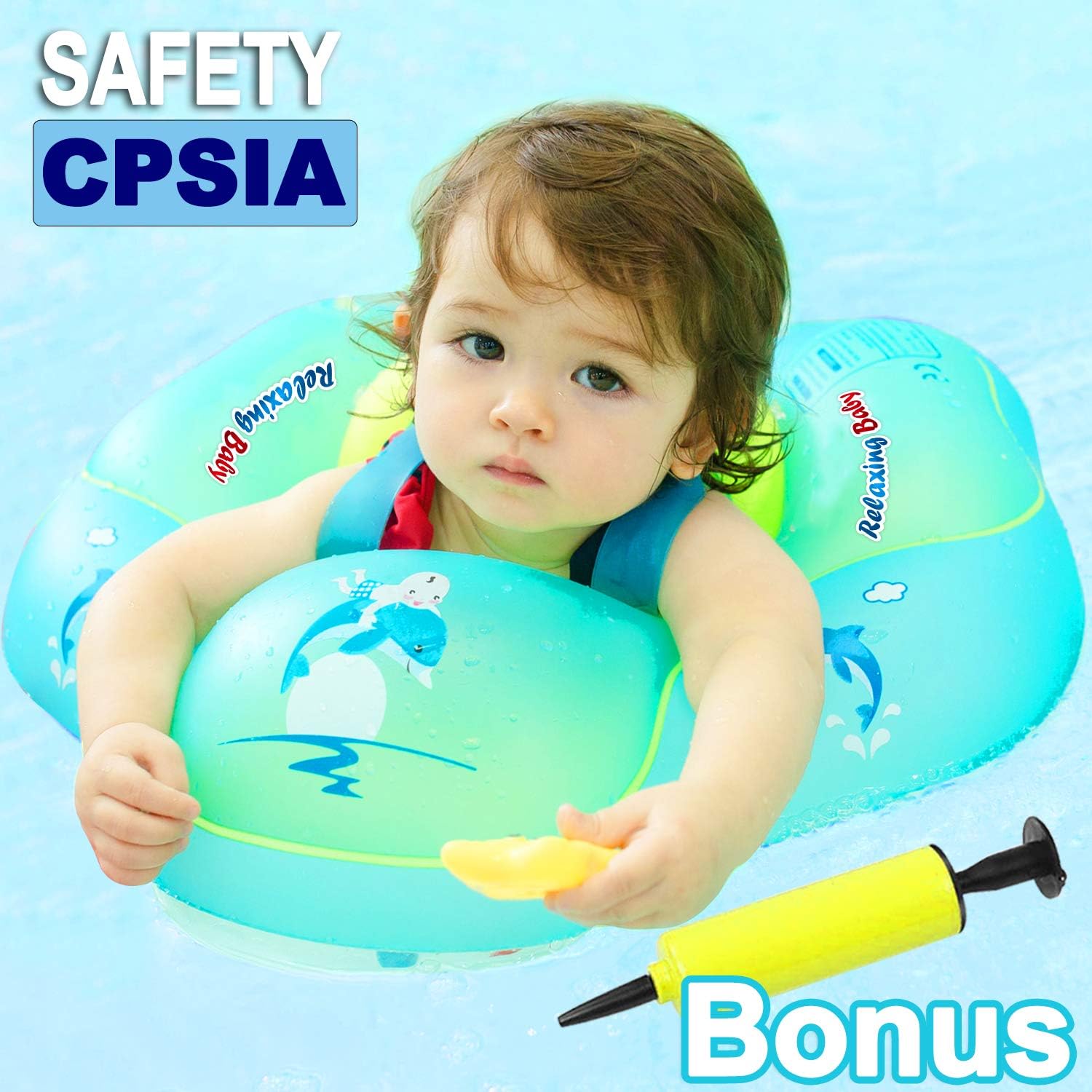 iGeeKid Yardom Baby Swimming Float,Baby Swimming Pool Float