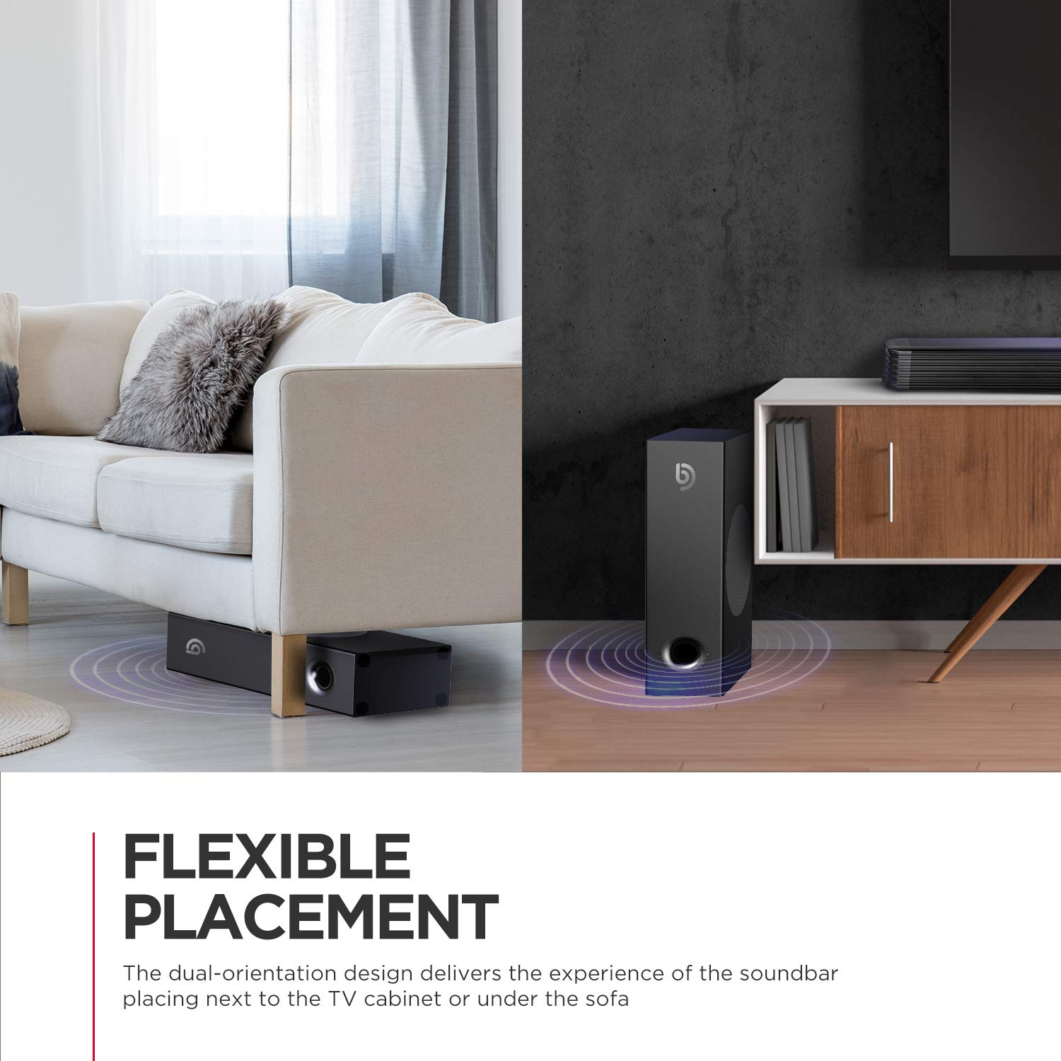 bomaker 2.1 channel soundbar