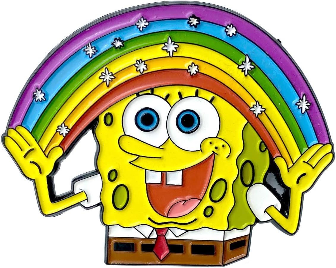"Imagination!" - Spongebob Squarepants - Official Collectible Pin