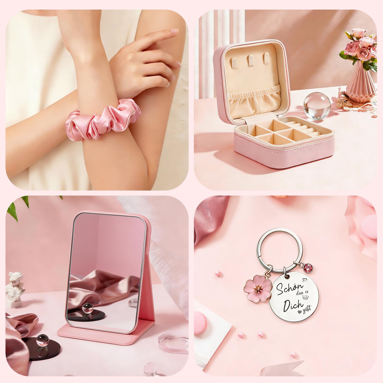 Geburtstagsgeschenk für Frauen Mädchen - Schönes Geschenkset Mädchen mit Geburtstagskerzen, Personalisierte Geschenke für Beste Freundin, Schwester, Teenager – Geschenkidee Frauen