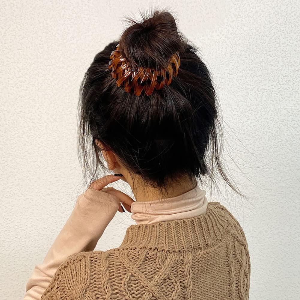 4 Vintage Vogelnest Haarklammern – Ca. 6 Cm Lang, Mit Haltezähnen – Für Damen Als Haarschmuck & Haarspangen