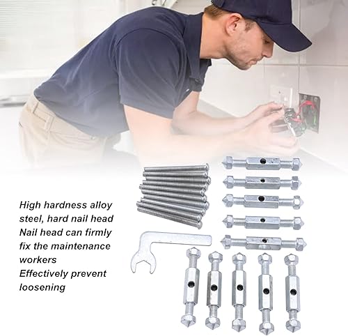 Miniatura 3 de Kit de reparación de caja eléctrica 118 tipos para evitar el aflojamiento reparador de casete de instalación rápida estándar de alta dureza con