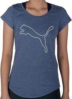 Blusa Puma PERFORMANCE HEATHER CAT TEE W feminino