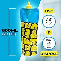 Vista 4 de Bidé de viaje portátil y desechable de 5 unidades en un solo uso, muy higiénico