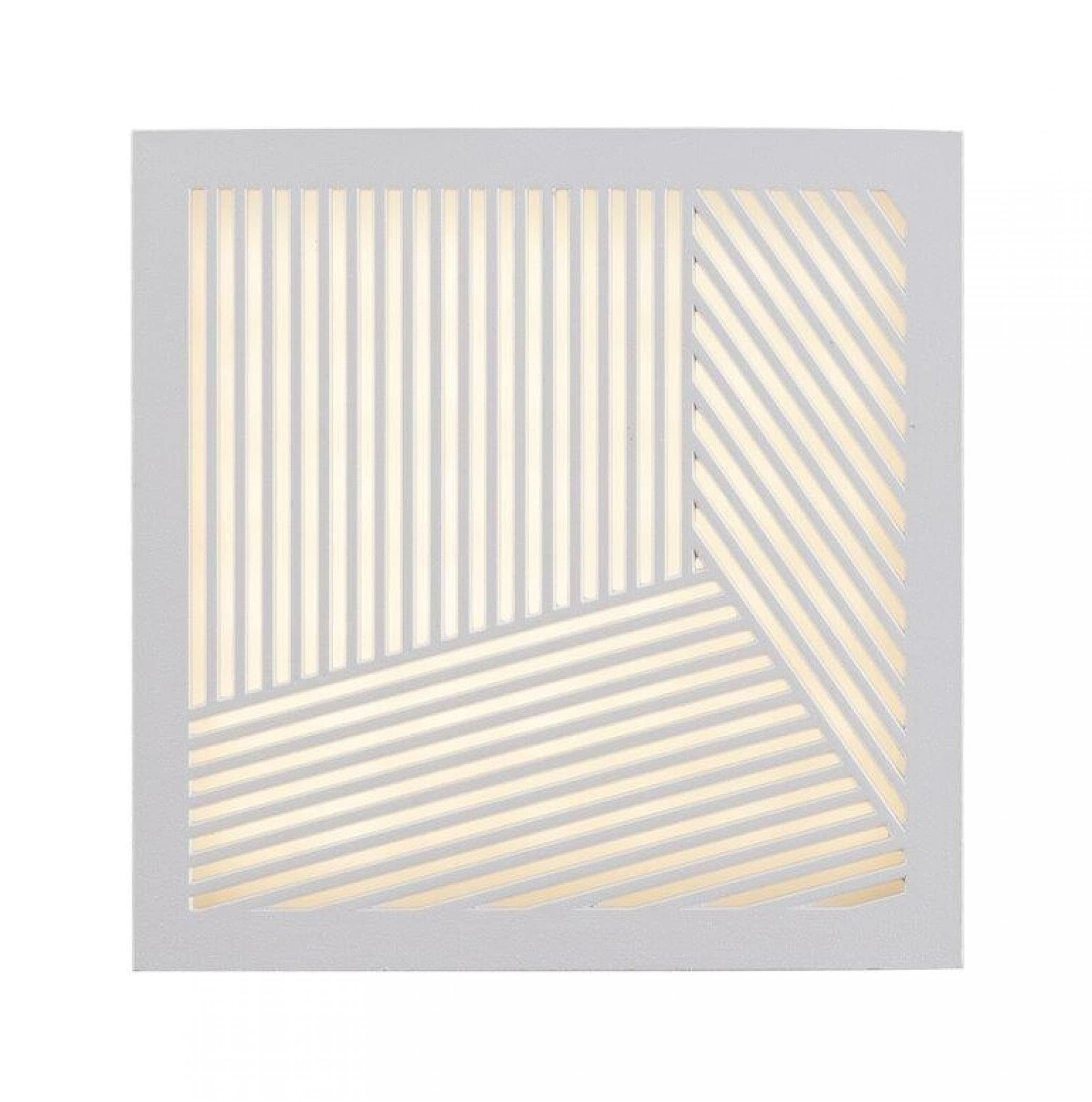 Nordlux 46871001 Maze LED Wall Light (White, Straight)