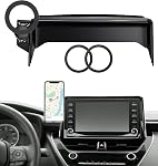 Montage téléphonique de voiture pour Toyota Corolla 2019-2025 / 2019-2025 Toyota Corolla Hatchback / 2023-2025 Croix de Corolla, Convient 8-Inch écran tactile, pour MagSafe Support de téléphone de voiture magnétique, Accessoires Toyota Corolla